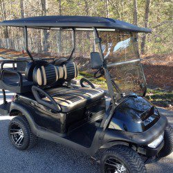 Black Street Legal Golf Cart