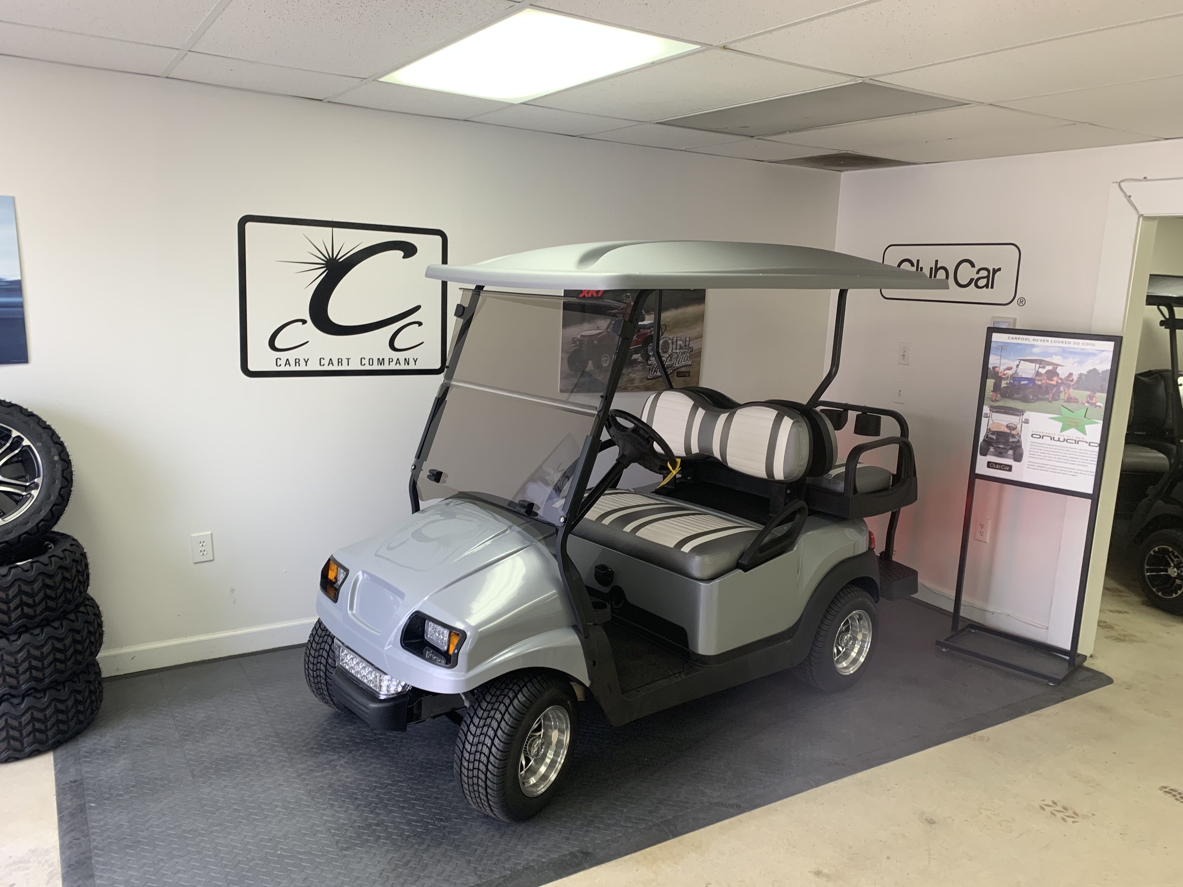 Rebuilt Club Car Phantom Silver Rebuilt Club Car Phantom Silver
