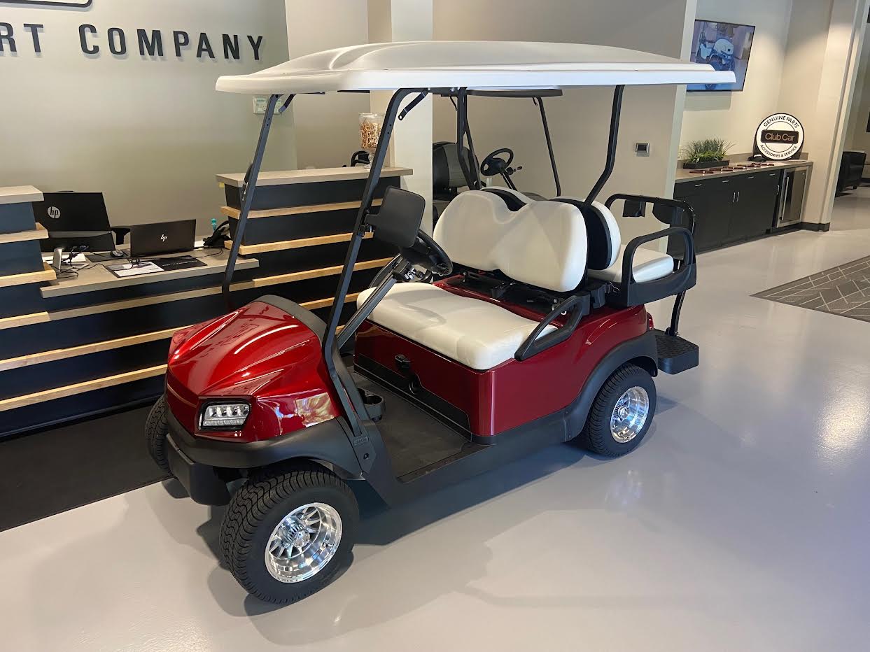 Club Car Tempo Candy Apple Red Cary Cart Co