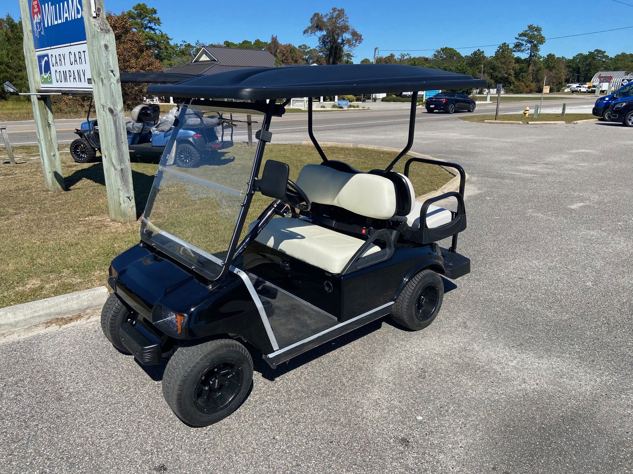 Black Club Car DS3 Cary Cart Co